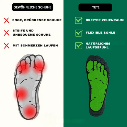 Yeti - Warme und Wasserabweisende Barfußschuhe (Unisex)